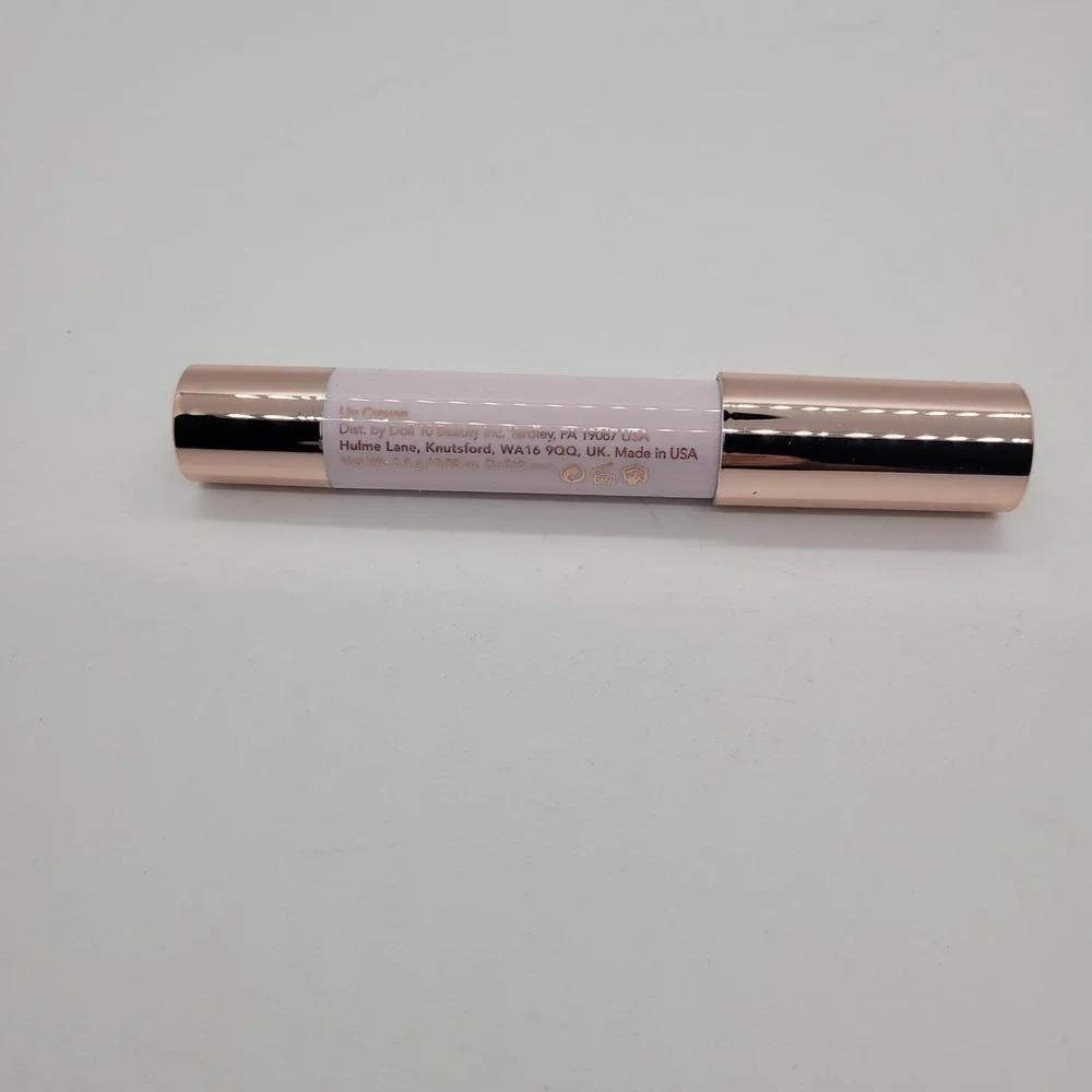 Doll 10 Lip Crayon Deep Berry Plum Satin Finish Lipstick 2.4g 0.08oz Made in USA